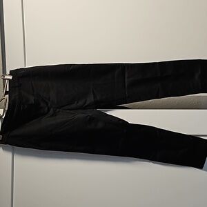 H&M stretchy black slacks with elastic band